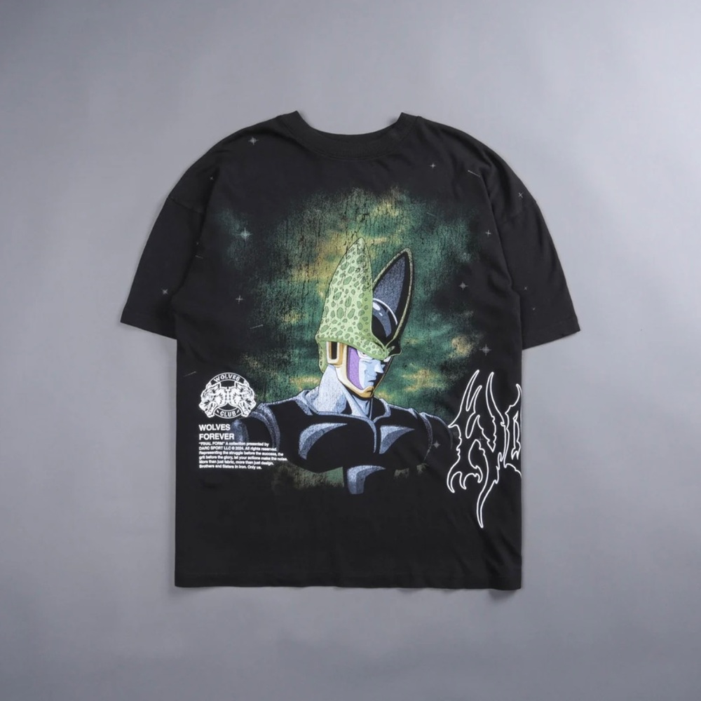 DARC SPORT CELL ENERGY "PREMIUM" OVERSIZED TEE IN BLACK